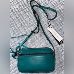 NWT Aimee Kestenberg Brighton Rainforest Green Crossbody Bag Purse